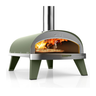 Pizza pec Piana na dřevěné pelety, zelená Ziipa 22-002
